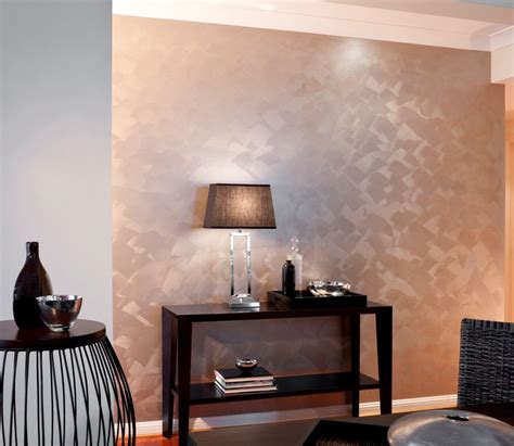 Metallic wall paint | Metallic paint walls, Rose gold wall paint ...