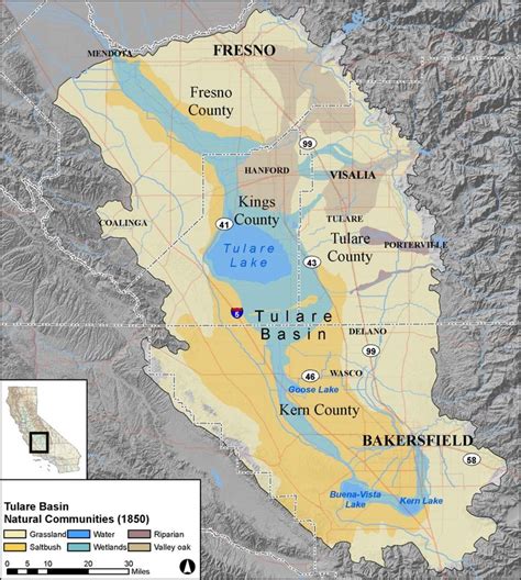 Maps - Floods and Droughts in the Tulare Lake Basin