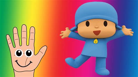 Pocoyo Finger Family Nursery Rhymes for Children - YouTube