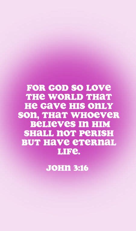 John 3:16 Wallpaper | Christian bible quotes, Comforting bible verses ...