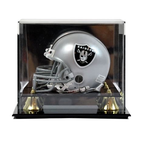 Mini Football Helmet Premium Display Case Wall Mountable - Memorabilia ...