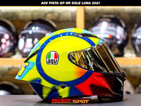 Helm Motor AGV Pista GP RR Soleluna 2021 Full Face Helmet Ori Italy | Lazada Indonesia