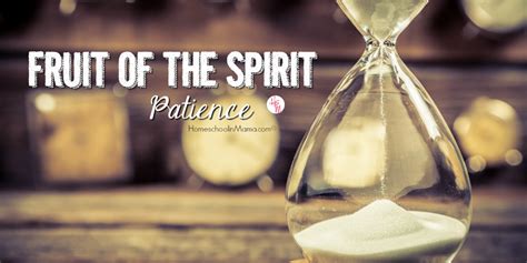 Fruit of the Spirit: Patience - Homeschoolin' Mama