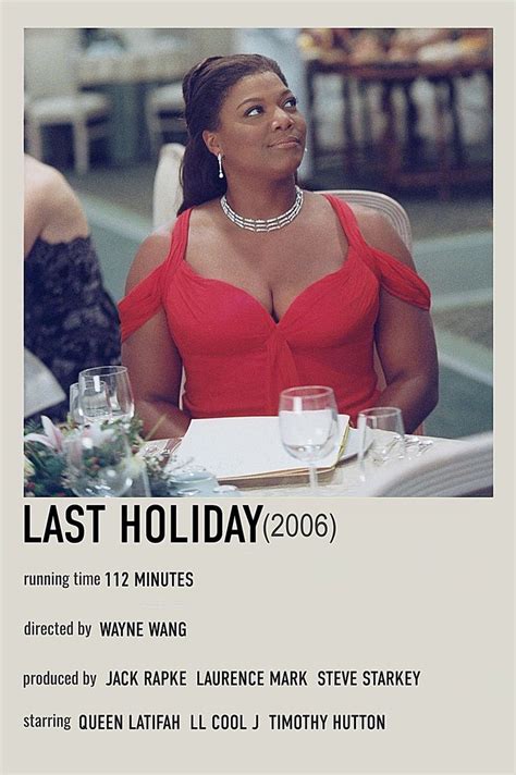 Last Holiday Movie Poster | Iconic movies, Black love movies, Great ...