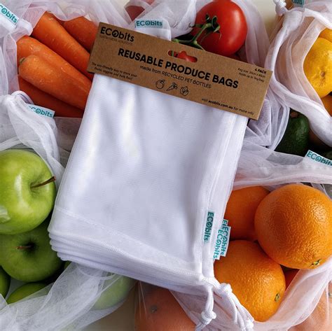 Reusable Produce Bags (4 pack) - Ecobits