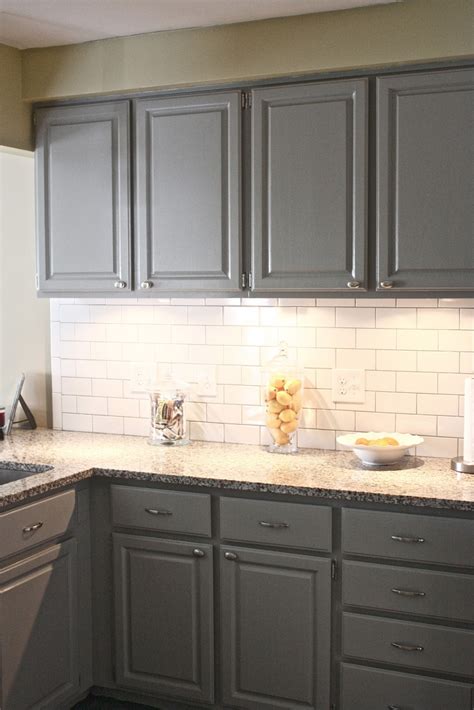 gray cabinets with beige countertops - Google Search | Kitchen design, Kitchen remodel, Grey ...