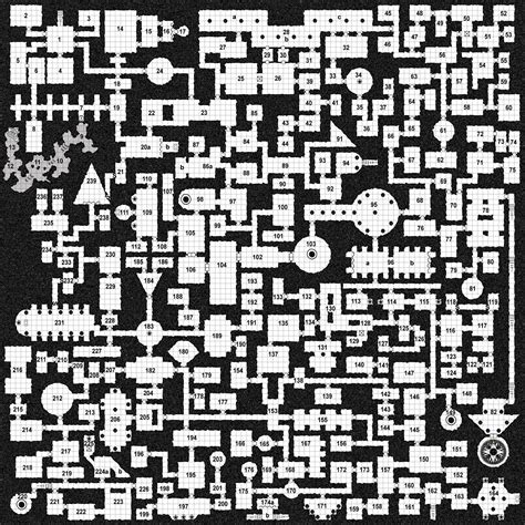 B&W Dungeon Maps Page 3 | Creative Commons Licensed Maps | Paratime Design Cartography