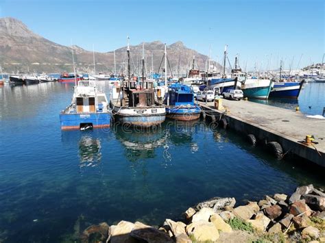 Hout Bay Harbour and Chapman S Peak, Cape Town Editorial Photography ...