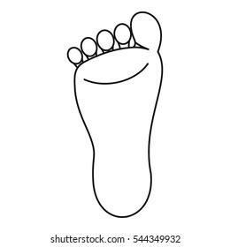 Feet Outline Clip Art