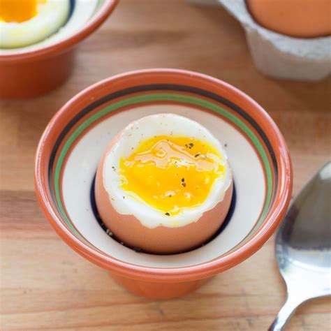 Perfect Soft Boiled Eggs · How To Cook An Egg Dish · Recipes on Cut Out ...