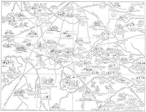 Williamson County Illinois Centennial Pioneer Map | Williamson County Illinois Historical Society