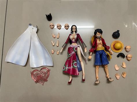 One Piece Luffy & Boa Hancock Action Figure, Hobbies & Toys, Toys & Games on Carousell