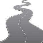 Vector Illustration of winding road Stock Vector Image by ©yuliaglam #25989393