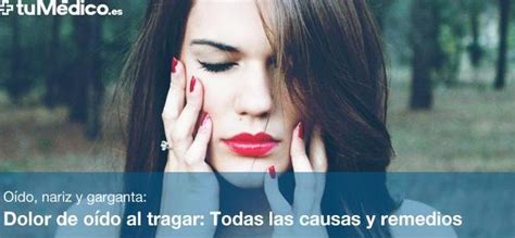 ¿Dolor de garganta y oido derecho? - Blog Belleza