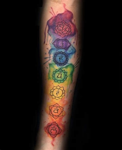 40 Chakras Tattoo Designs For Men - Spiritual Ink Ideas | Chakra tattoo ...