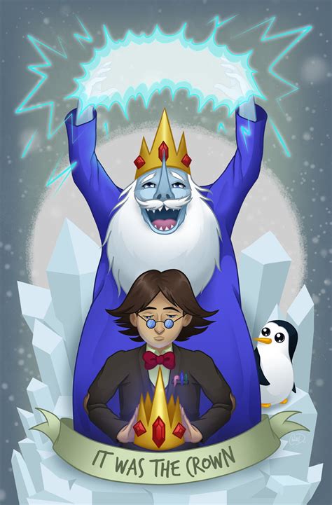 Adventure Time Art Print Ice King Simon Signed Original - Etsy