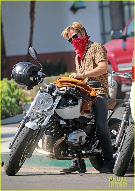 Full Sized Photo of chris pine motorcycle riding with patrick j adams ...