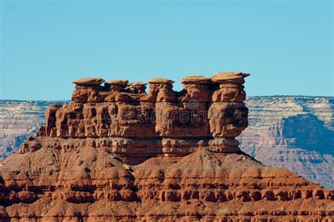 Mesa rock formation stock photo. Image of outdoors, gods - 8842620