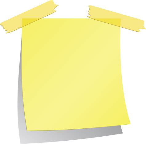 Yellow Sticky Notes PNG Image - PurePNG | Free transparent CC0 PNG ...