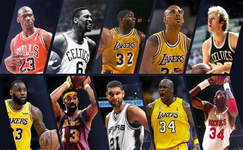 Top Ten Best NBA Players Of All Time