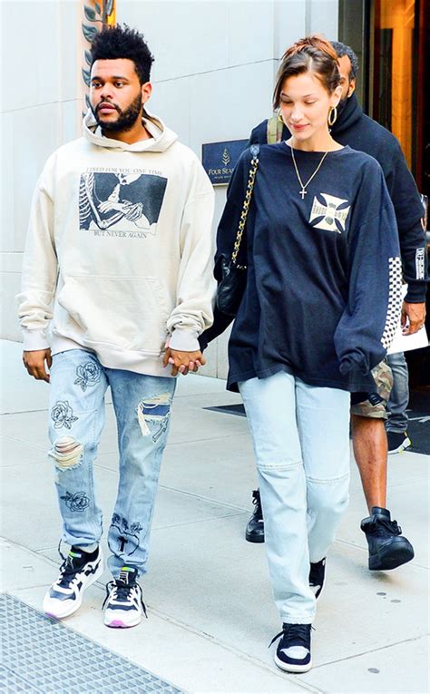 Bella Hadid and The Weeknd Are Couple Style Goals in Streetwear - WSTale.com