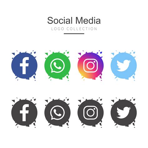 Popular Social Media logo collection - Download Free Vectors, Clipart ...