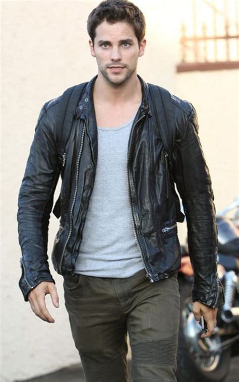 Brant Daugherty Fifty Shades Freed Black Leather Jacket