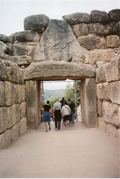 October 2004. The ruins of the ancient city of Mycenae. | Mycenae, Ancient cities ...