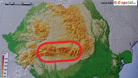 Test Online - Test la geografie: Carpatii Meridionali din Romania