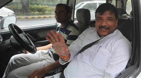 AAP leader Sanjay Singh alleges attack on his vehicle in MP’s ...