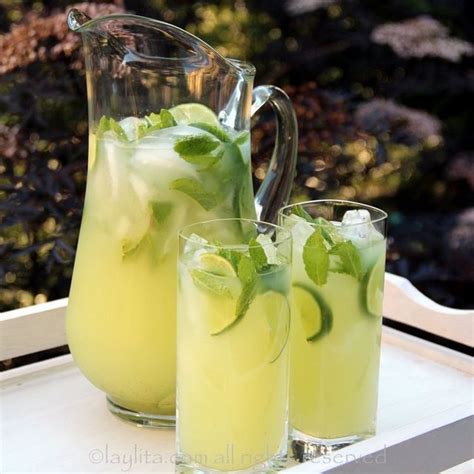 Vodka Mint Lemonade | Limonada de menta, Receitas, Drinks receitas