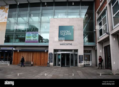 Epsom Square in Epsom, Surrey, UK - 2020 Stock Photo - Alamy