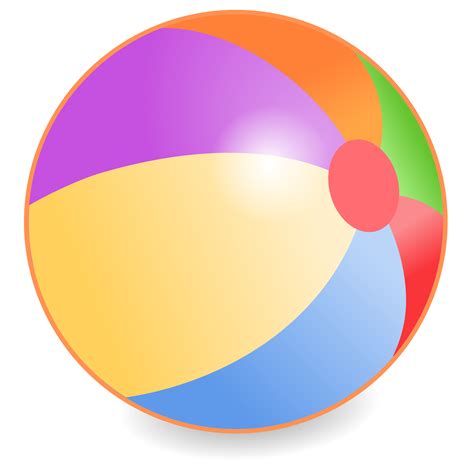 Clipart - Beachball