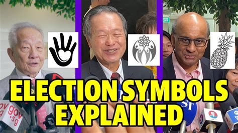 Singapore Presidential Elections 2023: ELECTION SYMBOLS EXPLAINED - YouTube