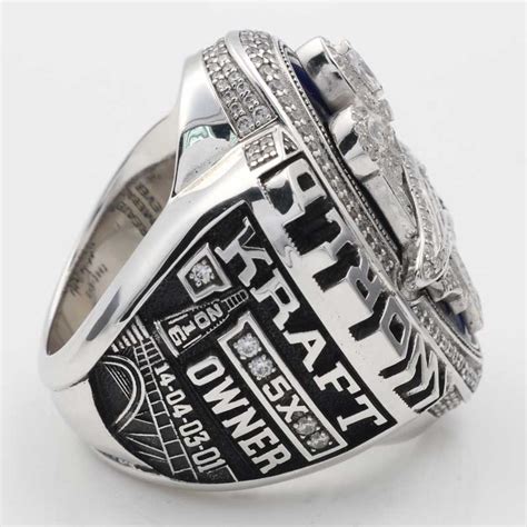 2016 Super Bowl LI New England Patriots Robert Kraft Ring – Best ...