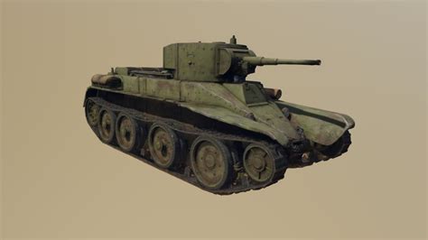 BT5 Soviet Light Tank - 3D model by Steelman14a (@s.2) [07f8445] - Sketchfab