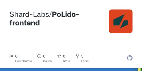 GitHub - Shard-Labs/PoLido-frontend