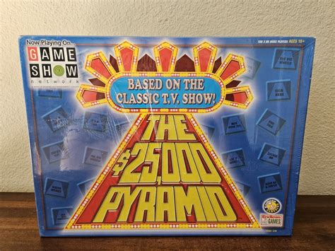 The $25,000 Pyramid Vintage 2000 Board Game by Endless Games #370. New/Sealed! 632468003707 | eBay