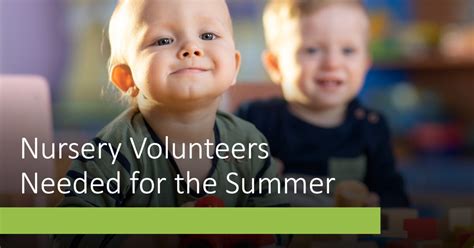 Nursery Volunteers for the Summer | Current News | Williamsburg Presbyterian Church