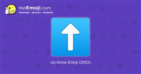 ⬆️ Up Arrow Emoji Meaning with Pictures: from A to Z