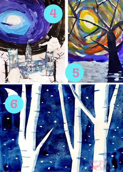 Winter-Art-Projects2 | Deep Space Sparkle