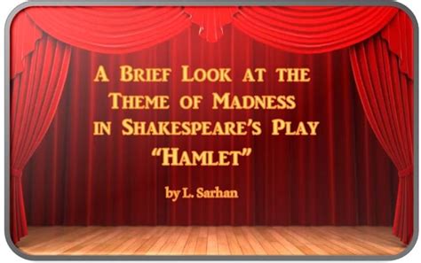 The Theme of Madness in Shakespeare's "Hamlet" - Owlcation