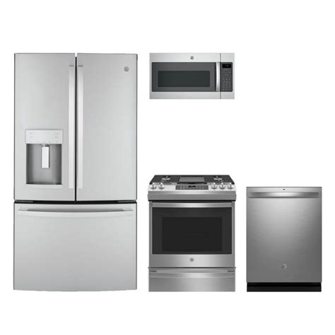 GE 4 Piece Stainless Steel Kitchen Package | Gerhard's Appliances | Ardmore, Doylestown ...