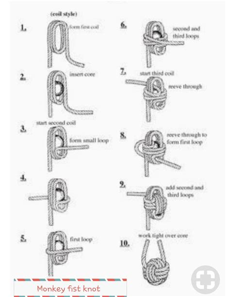 How-to tie a Monkey Fist Knot | Monkey fist knot, Monkey fist, Monkey knot