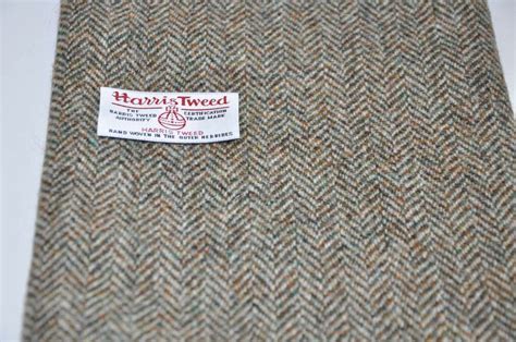 Harris Tweed Fabric Lovat herringbone | Etsy | Harris tweed fabric ...