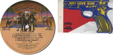 Kiss Love Gun - Complete US vinyl LP album (LP record) (14342)