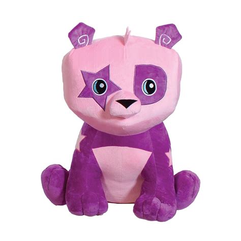 10 Inch Cute Bright Purple & Pink Panda Bear Stuffed Animal Plush Soft Toy Kids | Animal jam ...