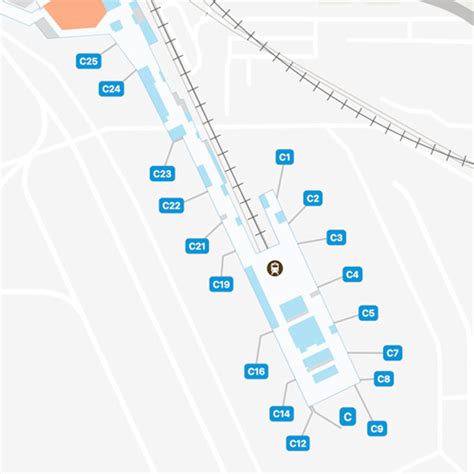 Las Vegas Airport Concourse C Map & Guide