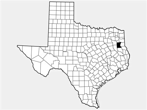 Rusk County, TX - Geographic Facts & Maps - MapSof.net