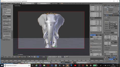 Elephant rigged 3D Model $50 - .blend .fbx - Free3D